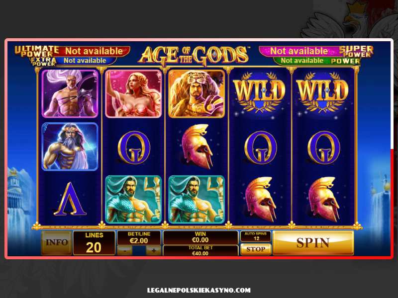 How to play Age of the Gods for real money