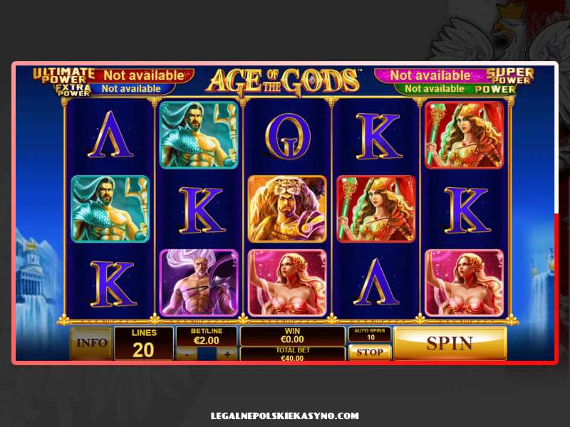 Tactics and strategies for the Age of the Gods slot