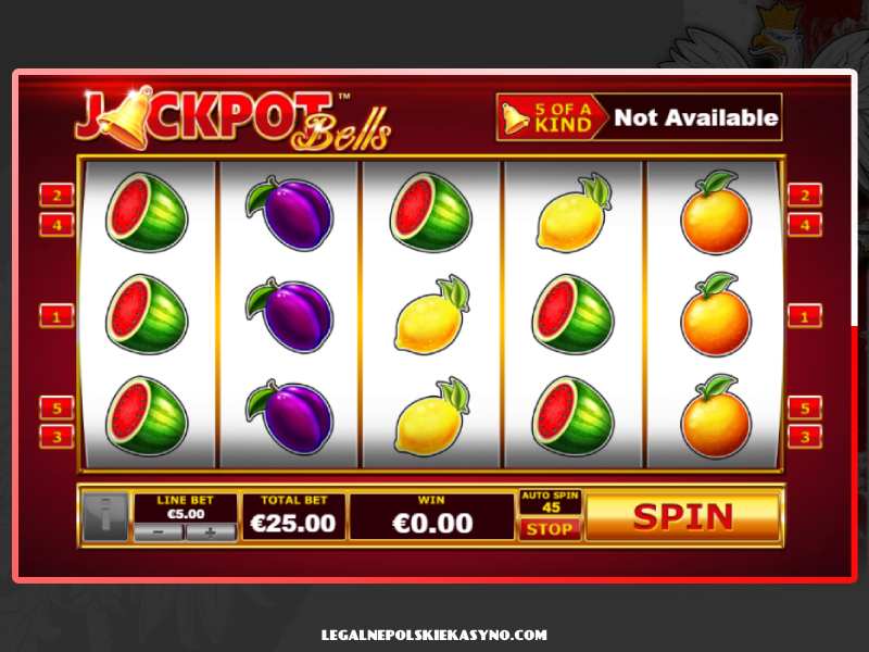 Plusy i minusy Jackpot Bells