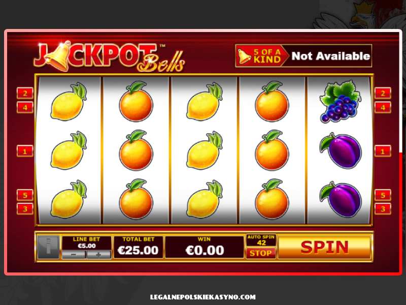 Jackpot Bells oyununun dizaynı və axını