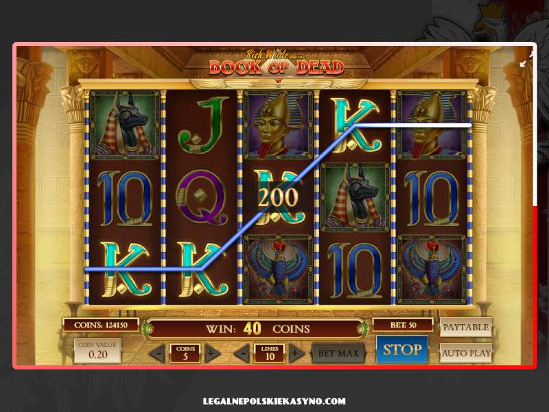 Tactics and strategies for the Book of Dead slot