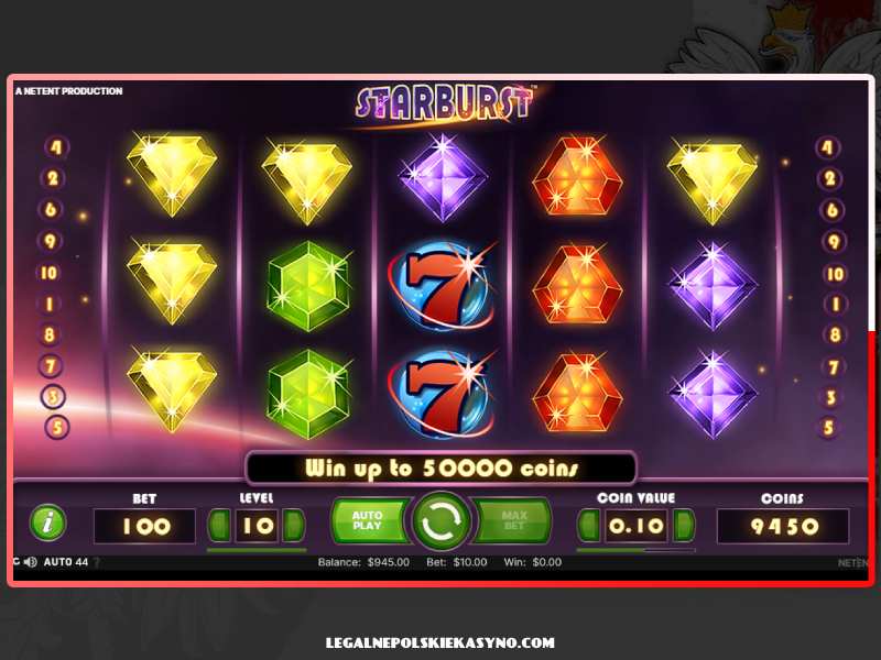 Starburst slot tarixi və maraqlı faktlar