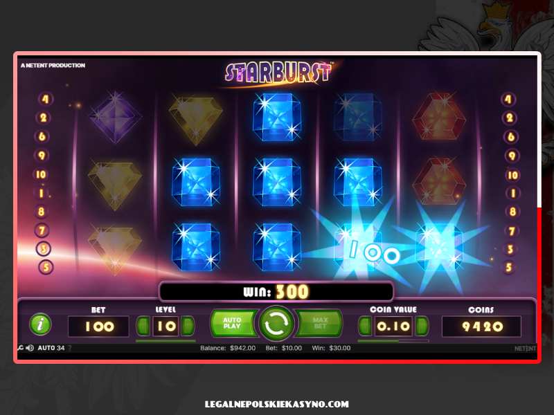 Tactics and strategies for the Starburst slot