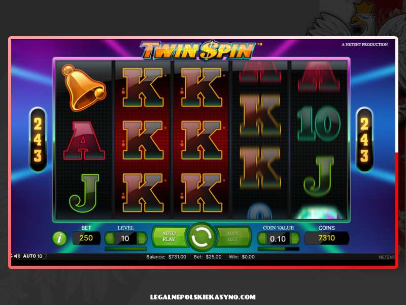 How to play Twin Spin for real money