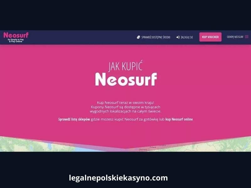 używać Neosurf w kasynach online