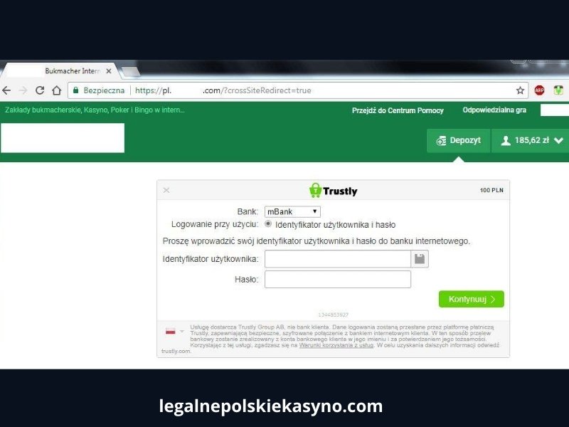 usługa online Trustly